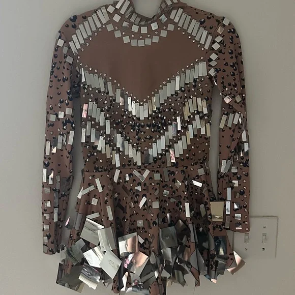 Born in Stockholm Raquel mirror party dress